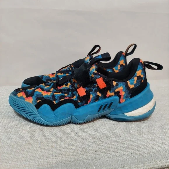 Adidas Trae‎ Young 1 Pixels Basketball Shoes Men's Size 8 GY0289 - Picture 3 of 8